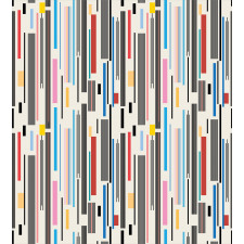 Various Color Stripes Duvet Cover Set