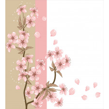 Romantic Sakura Blooms Duvet Cover Set