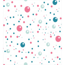 Pastel Color Polka Dots Duvet Cover Set