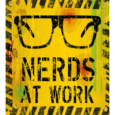 Nerds at Work Grungy Duvet Cover Set