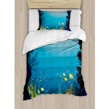 Tropical Fishes and Reefs Duvet Cover Set