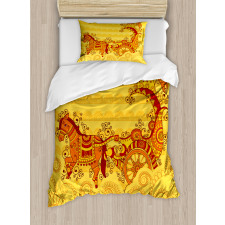 Folk Design Duvet Cover Set