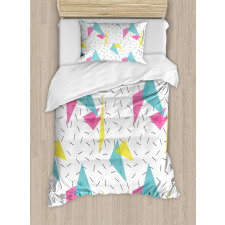 Memphis Style Forms Duvet Cover Set