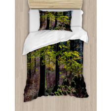 Trees Autumn Wilderness Duvet Cover Set