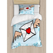 Heart Seal Love Duvet Cover Set