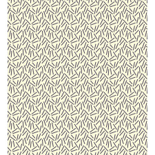 Black Lines Modern Art Duvet Cover Set