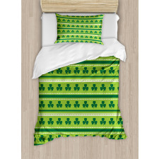 Traditional Irish Clovers Duvet Cover Set