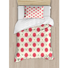 Spring Geometric Mix Duvet Cover Set