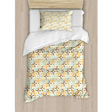 Funky Molecule Like Duvet Cover Set