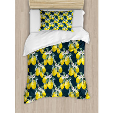 Blooms Botany Evergreen Duvet Cover Set