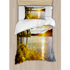 Sunset Forest Canada Duvet Cover Set