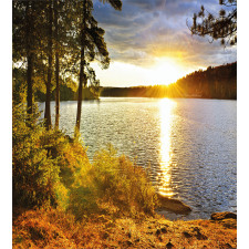 Sunset Forest Canada Duvet Cover Set