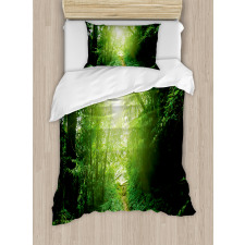 Way in Jungle of Malaysia Duvet Cover Set