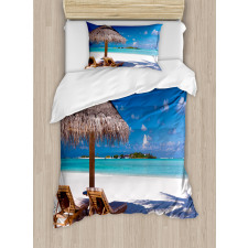 Island Caribbean Sealife Duvet Cover Set