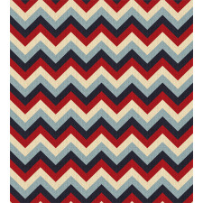 Retro Abstract Stripes Duvet Cover Set