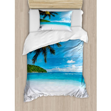 Exotic Island Beach Duvet Cover Set