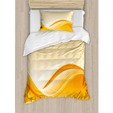 Vibrant Waved Line Duvet Cover Set