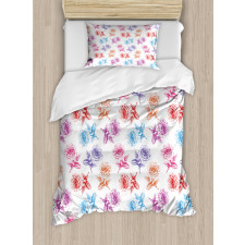 Romantic Blossoming Nature Duvet Cover Set