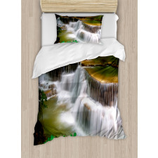 Waterfall in Thailand Duvet Cover Set
