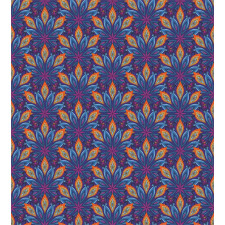 Vibrant Floral Ornate Duvet Cover Set
