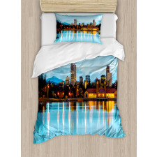 Ferril Lake at Morning Duvet Cover Set