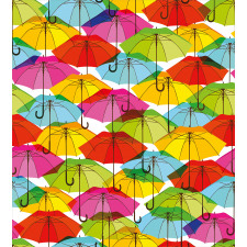 Vivid Umbrella Duvet Cover Set