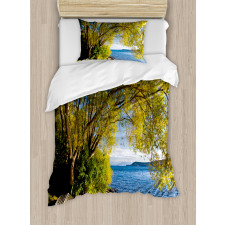 Boat Under the Tree Duvet Cover Set