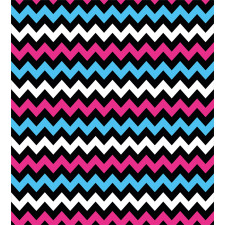 Zigzag Colorful Twisty Duvet Cover Set