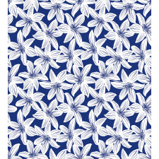 Hibiscus Flower Petals Duvet Cover Set