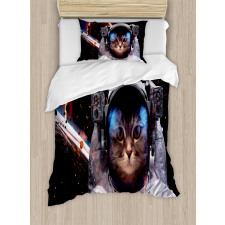 Clusters Outer Space Duvet Cover Set