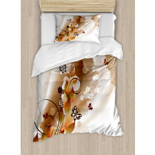 Spring Themed Abstraction Duvet Cover Set
