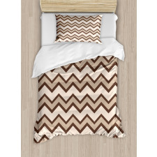 Classic Chevron Zigzags Duvet Cover Set