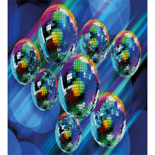 Colorful Disco Club Duvet Cover Set