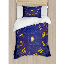 Horoscope Birth Dates Duvet Cover Set