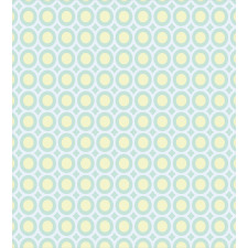 Retro Circles Inner Dots Duvet Cover Set