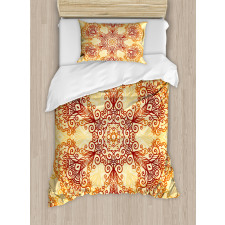 Oriental Vintage Ornaments Duvet Cover Set