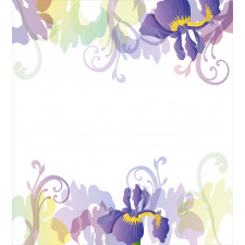 Classic Petals Pastel Duvet Cover Set