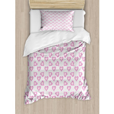 Love Inspired Hearts Duvet Cover Set