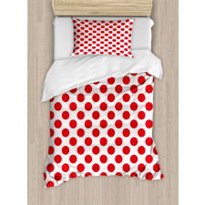 Pop Art Retro Dots Duvet Cover Set