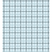 Square Wavy Lines Patterns Duvet Cover Set