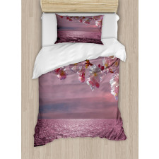 Cherry Tree Branch Duvet Cover Set