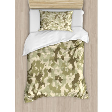 Camouflage Survival Theme Duvet Cover Set