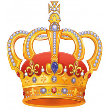 Majestic Royal Sign Crown Duvet Cover Set