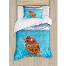 Chelonia Water Surface Duvet Cover Set