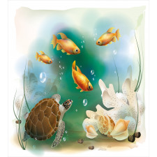 Aquarium Animals Duvet Cover Set
