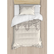 Retro Delicate Lace Like Duvet Cover Set