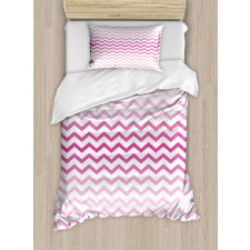 Twisted Parallel Lines Duvet Cover Set