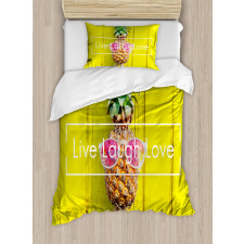 Hipster Fruit Duvet Cover Set