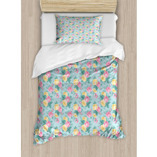 Summer Roses Bridal Duvet Cover Set