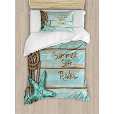 Summer Travel Duvet Cover Set